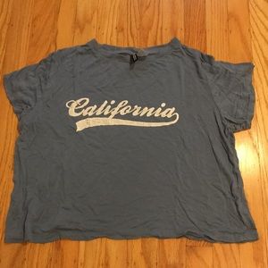 blue california shirt